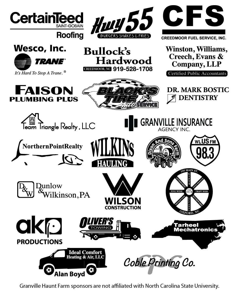 Our Sponsors